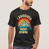 Olympus Hiking Mountian Climming T-shirt (Voorkant)