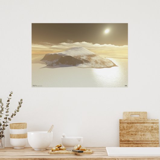 Olympus Mons Poster (Keuken)