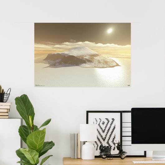 Olympus Mons Poster (Thuiskantoor)