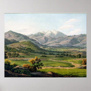 Olympus op de berg tussen Larissa en Baba, p Poster