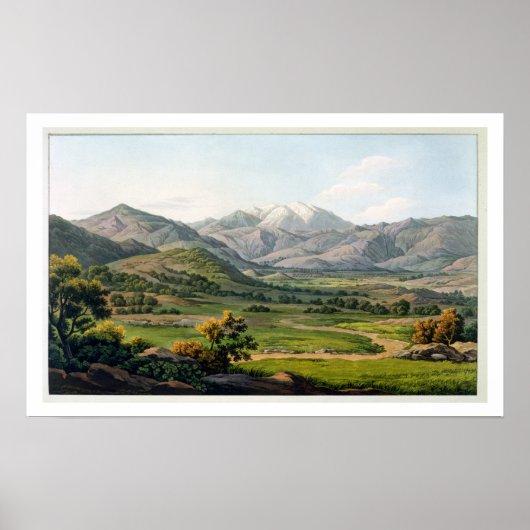 Olympus op de berg tussen Larissa en Baba, p Poster (Voorkant)