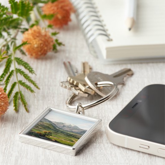 Olympus op de berg tussen Larissa en Baba, p Sleutelhanger (Zijkant)