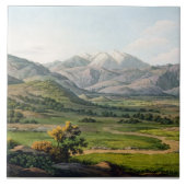 Olympus op de berg tussen Larissa en Baba, p Tegeltje (Voorkant)