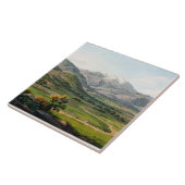 Olympus op de berg tussen Larissa en Baba, p Tegeltje (Zijkant)