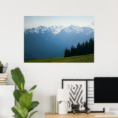 Olympus Peaks bij orkaan Ridge Print (Thuiskantoor)