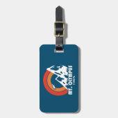 Olympus Washington Sun Eagle Bagagelabel (Voorkant verticaal)