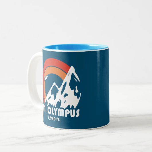 Olympus Washington Sun Eagle Tweekleurige Koffiemok (Voorkant links)