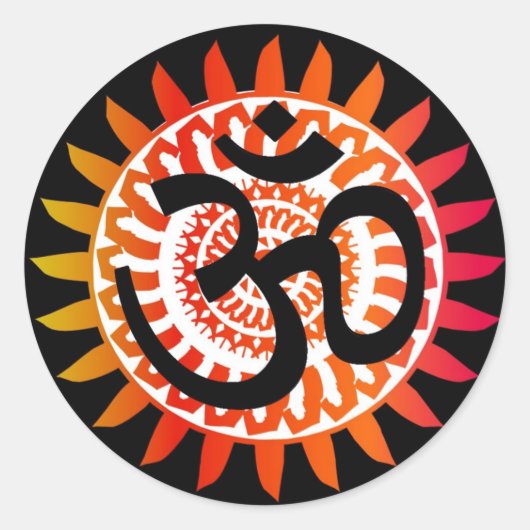 OM1 RONDE STICKER (Voorkant)