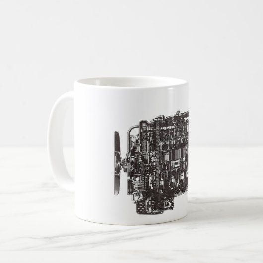 OM617 Mok van de motor (Voorkant links)