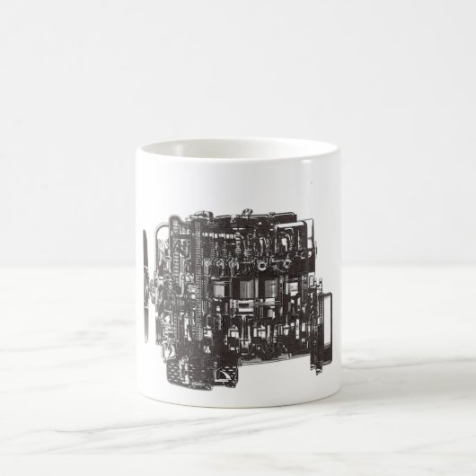 OM617 Mok van de motor (Center)