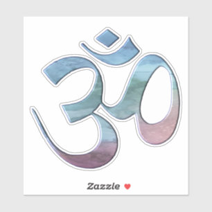Om 1 sticker