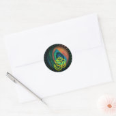 Om 3 ronde sticker (Envelop)