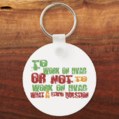 Om aan HVAC te werken Sleutelhanger (Voorkant)