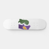 Om af te spelen - Kies achtergrondkleur Persoonlijk Skateboard (Horizontaal)