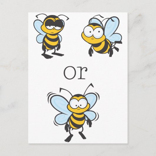Om al dan niet briefkaart (Voorkant)