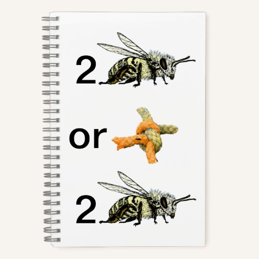 Om al dan niet notitieboek (Voorkant)