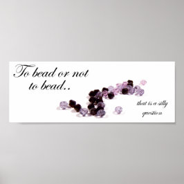 Om al dan niet om Poster af te spelen