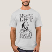 Om al dan niet op te heffen? - William Shakespeare T-shirt (Voorkant)