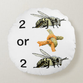 Om al dan niet rond kussen