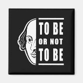 Om al dan niet Shakespeare te zijn, noteer de spia Magneet (Voorkant)