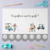 Om al dan niet te golven op golfpapier tissuepapier (Craft)