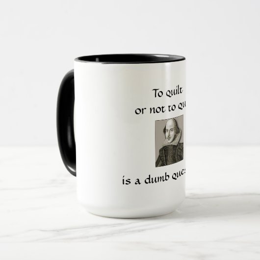 om al dan niet te kantelen mok (Voorkant links)