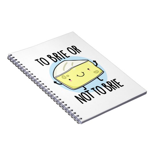 om al dan niet te klagen over grappige kaasdeeg notitieboek (Rechterzijde)