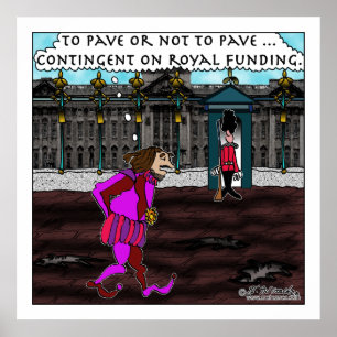 Om al dan niet te kleven, dat is de vraag. poster