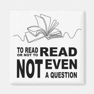 Om al dan niet te lezen magneet