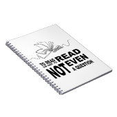 Om al dan niet te lezen notitieboek (Rechterzijde)