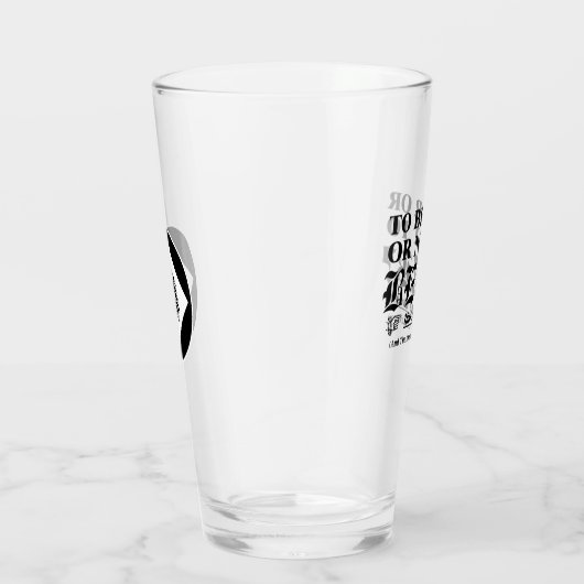 Om al dan niet te worden? Dat is de vraag Glas (Rechts)