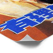 "OM AMBITIES TE HEBBEN" Chinese propaganda uit 198 Poster (Hoek)