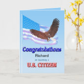 Om Amerikaans staatsburger te worden Kaart (Gele Bloem)