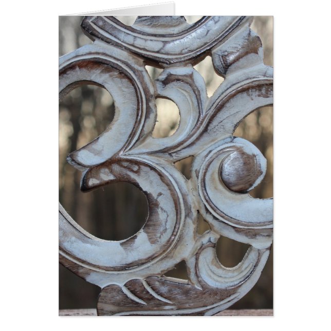 Om/AUM-kaart (Voorkant)