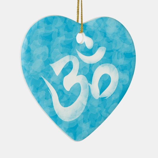 Om / Aum Keramisch Ornament (Rechts)