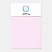 *~* Om Aum Lotus Flower Mandala Post-it® Notes (Voorkant)