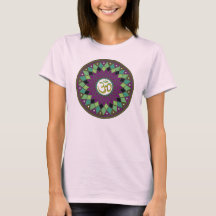 Om /AUM Mandala dames shirt