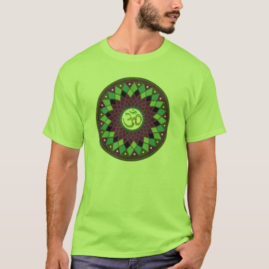 OM / AUM mandala T-shirt (Voorkant)