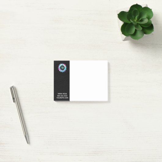 *~* OM AUM Mandala Water Lily Lotus Post-it® Notes (Kantoor)