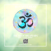** OM AUM Mindfulness Reiki Yoga Meditation Raamsticker (Vel 3)