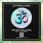** OM AUM Mindfulness Reiki - Yoga Meditation Raamsticker (Vel 3)