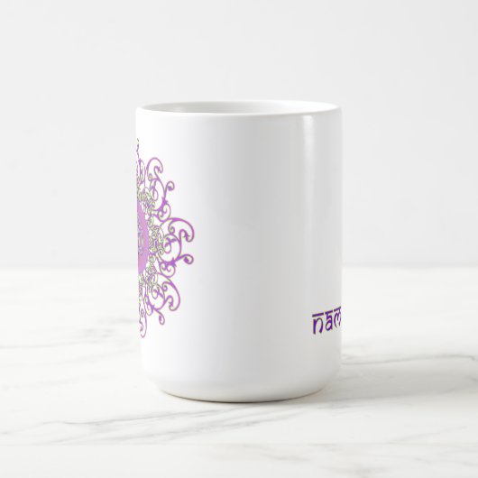 Om (aum) & Namaste mok (Center)