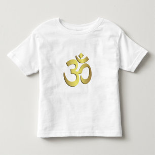 Om ( Aum ) Namaste yoga symbool peuter shirt