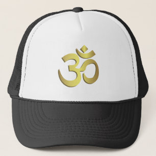 Om ( Aum ) Namaste yoga-symbool Trucker Pet