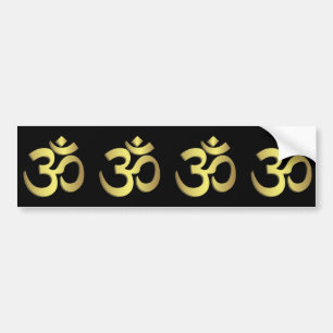 Om (Aum) Namaste yogasymbool Bumpersticker