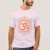 OM - AUM - OHM HINDU BUDDHIST SYMBOL T-SHIRT (Voorkant)