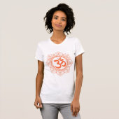 OM - AUM - OHM HINDU BUDDHIST SYMBOOL T-SHIRT (Voorkant volledig)