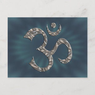 OM / AUM - SILVER BRIEFKAART