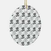 Om, Aum Symbol Keramisch Ornament (Rechts)