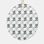 Om, Aum Symbol Keramisch Ornament (Links)